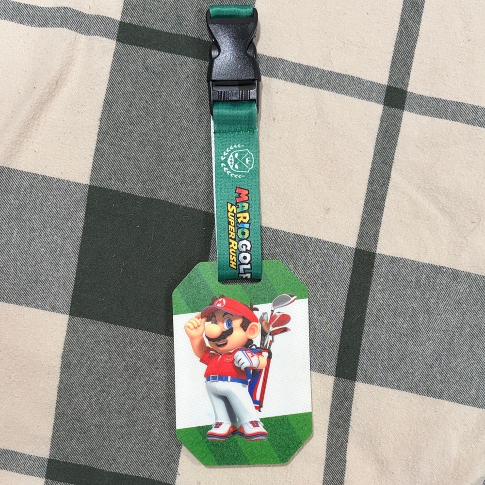 Mario Golf Super Rush Luggage Tag MyNintendo